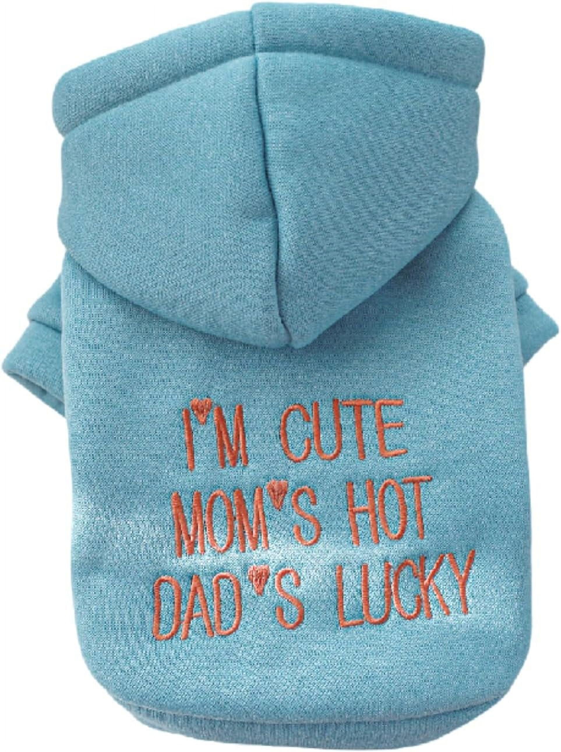 Dog Hoodies Puppy Clothes Sweatshirt Dog Winter Clothes Print Letter