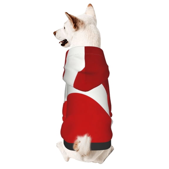 Dog Hoodies Sweatshirts Scuba Dive Flag Small Dogs Puppy Clothes Coat Large