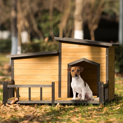 Dog House, ” Wooden Outdoor Sun Protection Dog Houses for