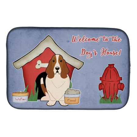 Dog House Collection Basset Hound Dish Drying Mat