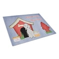thumbnail image 1 of Dog House Collection Bedlington Terrier Blue Glass Cutting Board Large, 1 of 2