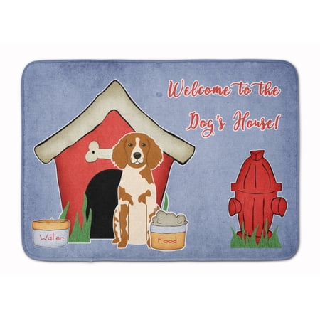 Dog House Collection Brittany Spaniel Machine Washable Memory Foam Mat