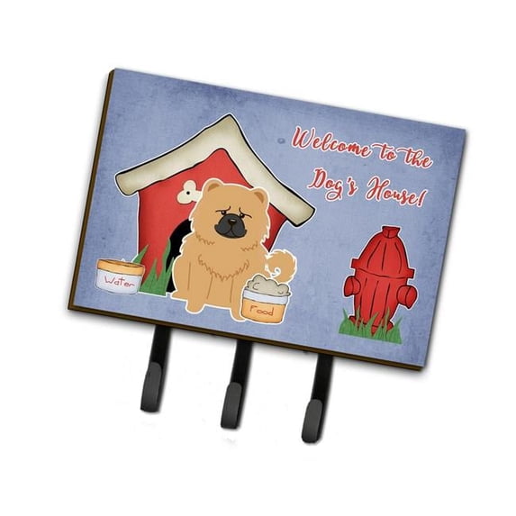 Dog House Collection Chow Chow Cream Leash or Key Holder
