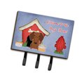 thumbnail image 1 of Dog House Collection Dachshund Red Brown Leash or Key Holder, 1 of 4