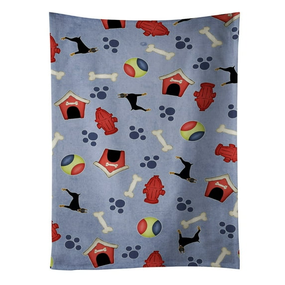 Dog House Collection Doberman Pinscher Kitchen Towel