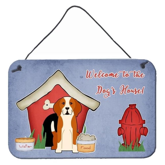 Dog House Collection English Foxhound Wall or Door Hanging Prints