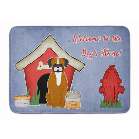 Dog House Collection Flashy Fawn Boxer Machine Washable Memory Foam Mat