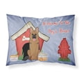 thumbnail image 1 of Dog House Collection German Shepherd Fabric Standard Pillowcase, 1 of 2
