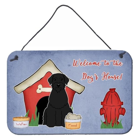 Dog House Collection Giant Schnauzer Wall or Door Hanging Prints
