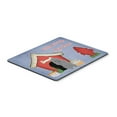 thumbnail image 1 of Dog House Collection Poodle Silver Mouse Pad Hot Pad or Trivet, 1 of 1