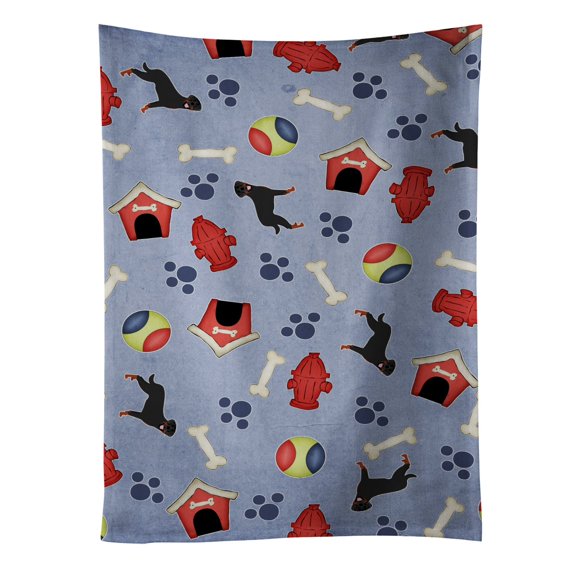 Dog House Collection Rottweiler Kitchen Towel