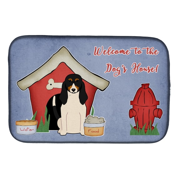 Dog House Collection Swiss Hound Dish Drying Mat
