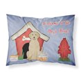 thumbnail image 1 of Dog House Collection Yellow Labrador Fabric Standard Pillowcase, 1 of 2