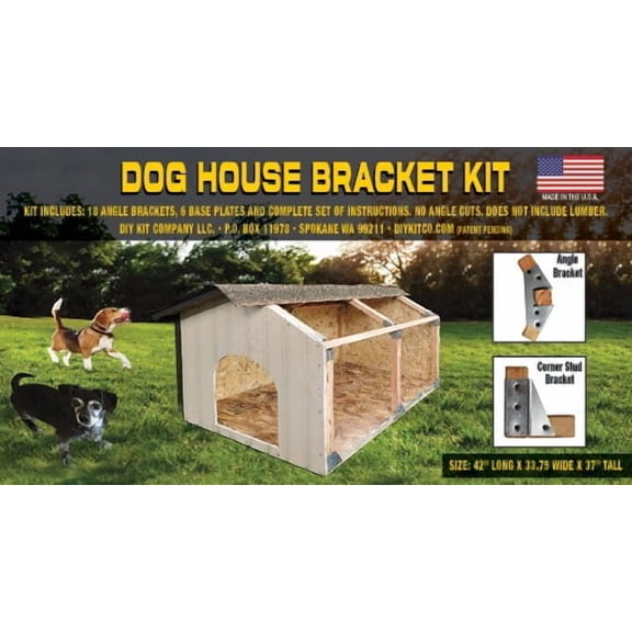 Dog House. DIY Dog House Bracket Kit by DIY Kit Company, LLC