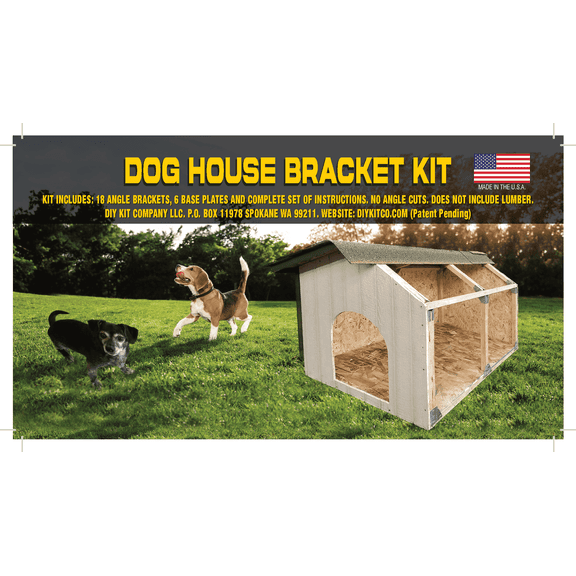 Dog House. DIY Dog House Bracket Kit by DIY Kit Company, LLC