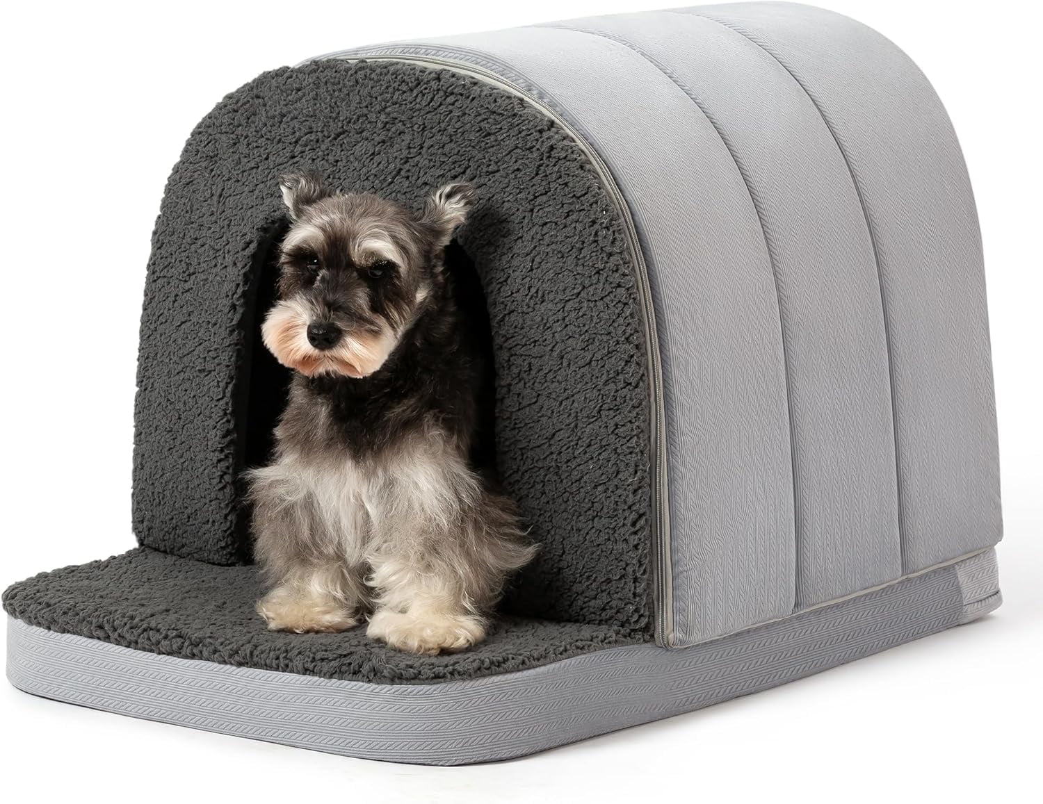 Orthopedic Indoor Dog House Tent Egg Crate Foam Medium Pelzin