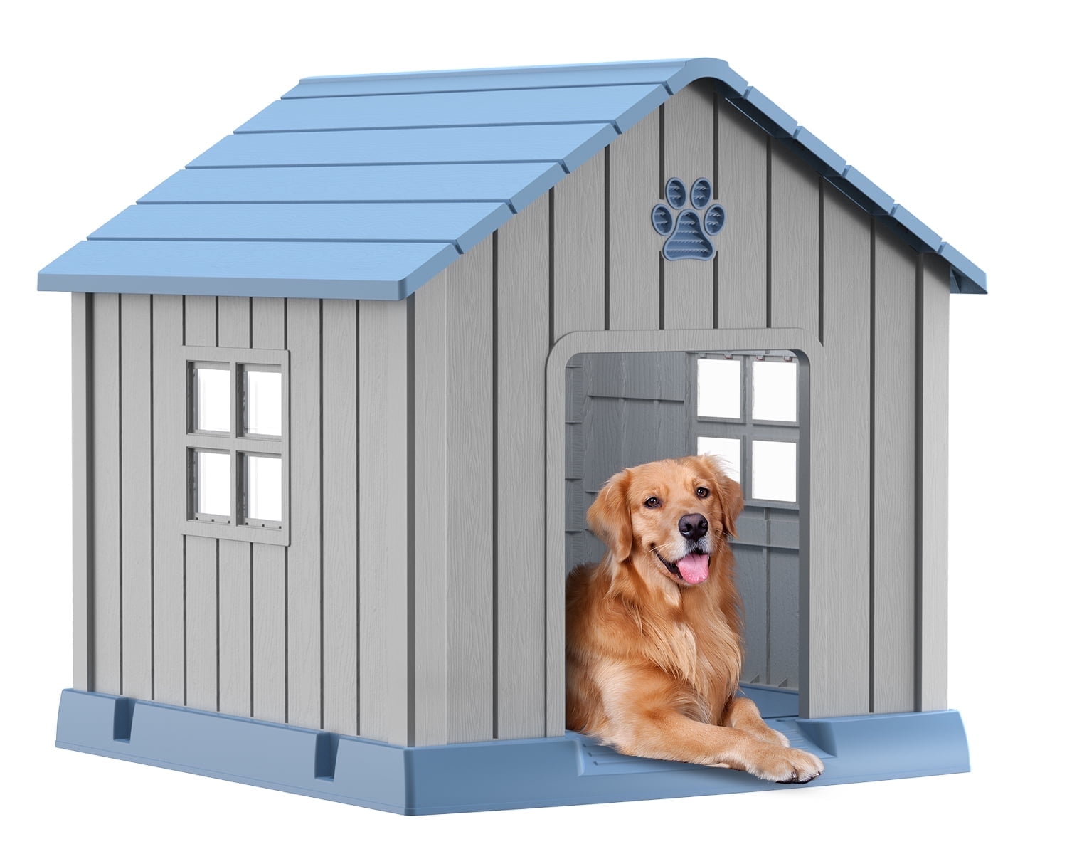 Dog House Indoor Outdoor for Small to Large Sized Dogs