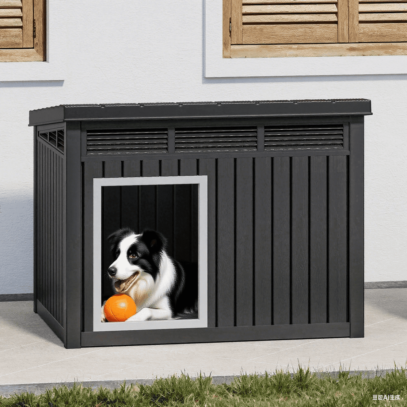 Pet Shelter Insulated Double Dog House Plans Double Dog House For - Main Image