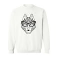 thumbnail image 1 of Dog In Line Pattern Sweatshirt Men -Image by Shutterstock, Male 3X-Large, 1 of 4