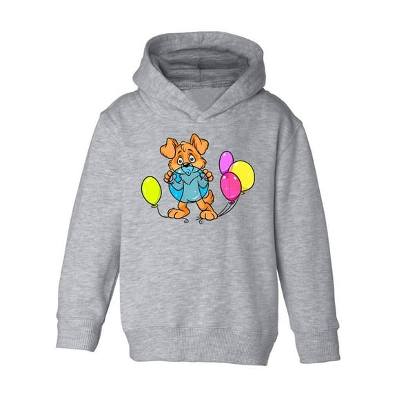 Dog Inflating Balloons Hoodie Toddler -Image by Shutterstock,  2 Toddler