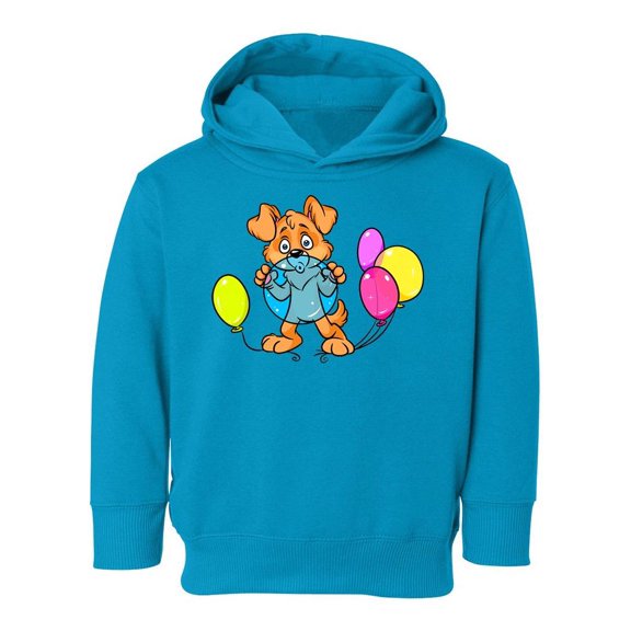 Dog Inflating Balloons Hoodie Toddler -Image by Shutterstock,  5 Toddler