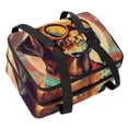 thumbnail image 1 of Dog Insulated Double Layered Lunch Bag with Two Compartments, Large Capacity, Hand Carry, 7.1x11.4x16.1 Inches, 1 of 6