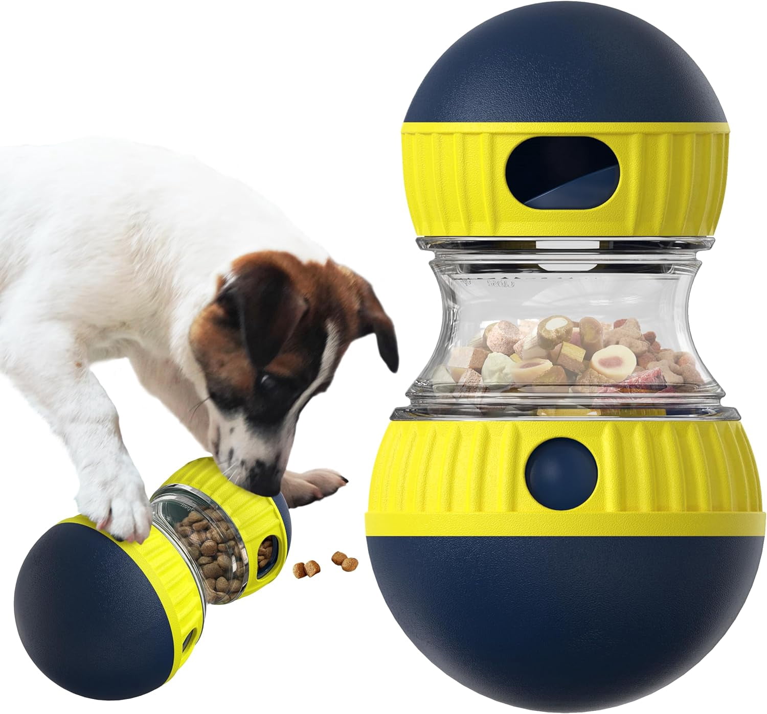 Dog Interactive Puzzle Feeder Toy - Adjustable Difficulty Slow Feeder For Aggressive Chewers (All Sizes) - View #11