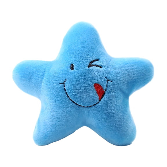 Dog Interative Star Shaped Squeaky For Cat Teaser Soft For Dogs Puppy Training Football for Big Dogs Freezable Puppy Teething Chew Pack of Dog for Small Dogs Dog Mind Stimulating Calming for Hyper