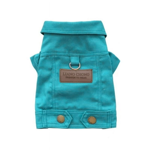 Dog Jeans Jackets Puppy Denims T-Shirt Machine Washable Dog Clothes Spring Autumns Dog Outfits for Small Medium Dogs Pet