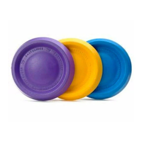 Dog Jump Catch and Fetch Toys Floating Interactive Foam Flyer Glider Disc FUN! (9" Random Color - Discounted)