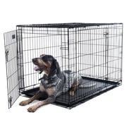 PETMAKER 2-Door 42 Pet Kennel & Crate for Dogs with Divider Panel