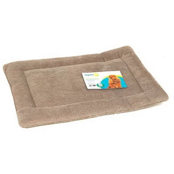 Dog Kennel Mat, Tan, 30-50-Lbs.