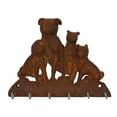 thumbnail image 1 of Dog Key Rack Hanger Hook Cast Iron Wall Home Rustic Peg Rail Holder Storage, 1 of 3