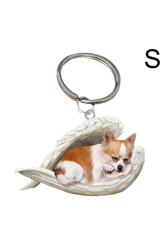 Dog Keychain Dog Basket Key Chains, Keychain Rings Best Friend, Dog Paw Print Keychain, Gift for Dog Lover B3E2