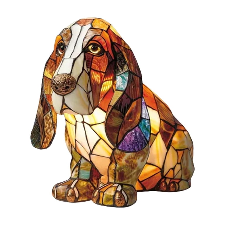 Corgi Night Lamp – 2025 Dog Series Art LED Light, Whimsical Resin Desk Decor, Warm Glow For Bedroom, Living Room – Fun Gift For Dog Lovers