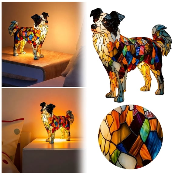 Dog Lamps Corgi Lamps Pug Lamp Shih Tzu Lamp, Cute Pet Theme LED Table Lamp, Schnauzer Light Dachshund Light, Series Art Night Light Cute Pet Dogs Themed LED Table Lights