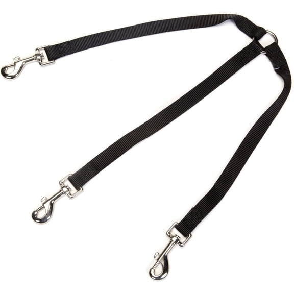 Dog Lead Leash Couplers Walk 2 or 3 or more Canines at the Same Time Choose Size (24 inch 3 Way)