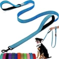 thumbnail image 1 of Dog Lead - With Two Padded Handles, Two Dog Leads Modes,Double-Sided Reflective Nylon Dog Leash for Training&Walking Perfect for Medium &Large Dogs, 1 of 7