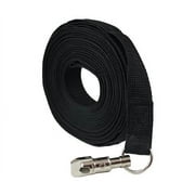 Dog Leash 1" Wide Nylon 30 Feet Long for Training Swivel Locking Snap
