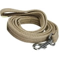 thumbnail image 1 of Dog Leash 4.5ft Long Organic Cotton Web for Training, Beige 4 Sizes (Small: 5/8" Wide), 1 of 3