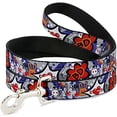 thumbnail image 1 of Dog Leash Buckle Down Cartoon 4 Feet Long 0.5 Inch Wide, 1 of 1