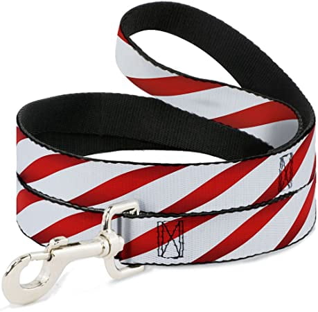 Dog Leash Candy Cane 4 Feet Long 0.5 Inch Wide