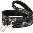 thumbnail image 1 of Dog Leash Lucky Gray 4 Feet Long 0.5 Inch Wide, 1 of 1