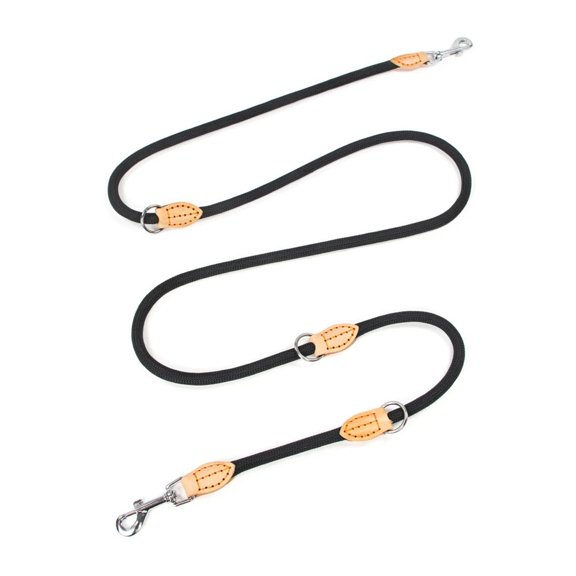 Dog Leash Multifunctional 2.1M Generation Adjustable And Nylon For Large Hands Free Leash For 2 Dogs Universal