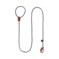 thumbnail image 1 of Dog Leash, Pet Training Lead - Anti-Lost Design, Durable Braided Rope with Leather Accents, Easy to Adjust for Obedience Training - For Small to Medium Dogs, Dog Owners, Daily Walking, Outdoor Activi, 1 of 3
