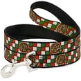 thumbnail image 1 of Dog Leash Pizza Pies 4 Feet Long 0.5 Inch Wide, 1 of 1