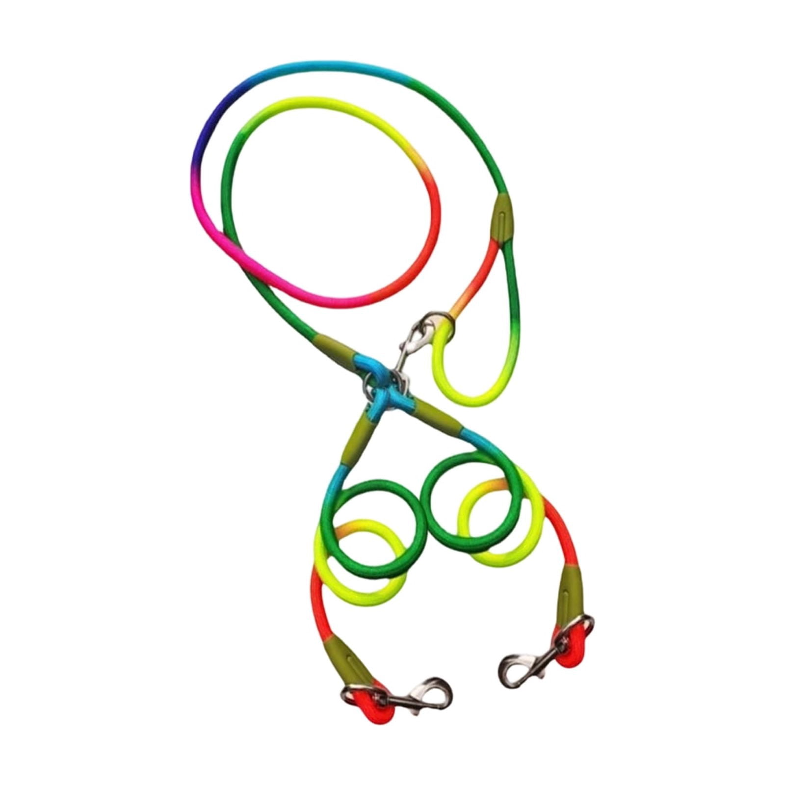 Dog Leash, Reflective Nylon Round, 1 Piece, Colorful for Outdoor Walking Dogs
