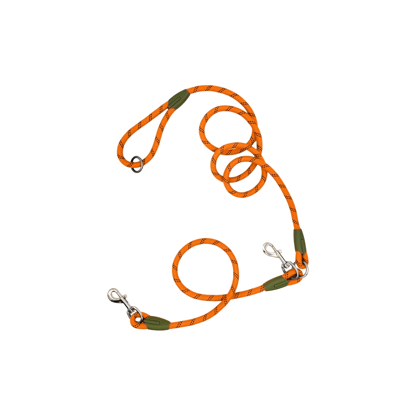 Dog Leash, Reflective Nylon Round Pet Dog Crossbody Leash with Durable Construction, for Small Medium Dogs, Daily Walking, Training