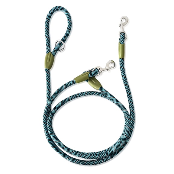 Dog Leash Reflective Nylon Running Walking Lead Rope for Small Medium Large Dogs Adjustable Pet Traction Rope