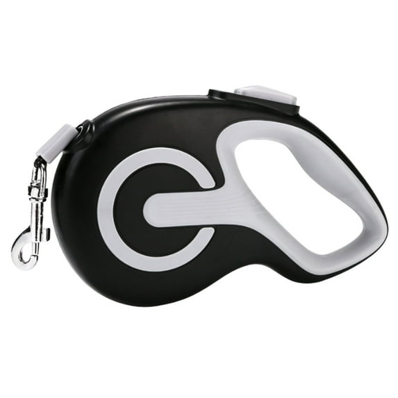 Dog Leash Retractable, Dog Leash Long for Medium Large Breed Dogs, Break & Dog Leads for Training Running(Black) - 3m